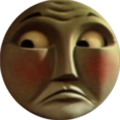 Gordon with red cheeks (transparent) Roblox decal