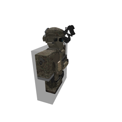 DESERT ACS SOLDIER EQUIOTABLE WITH SCRIPTS