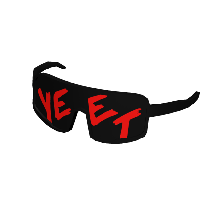 Black & Red Main Event Yeet Shades (Wrestling WWE)