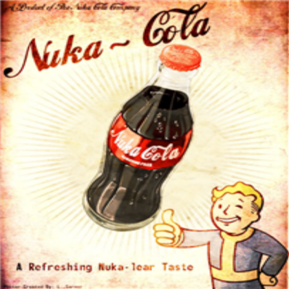 Fallout 3 Nuka Cola poster Roblox decal