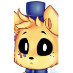 Golden Freddy fnaf.