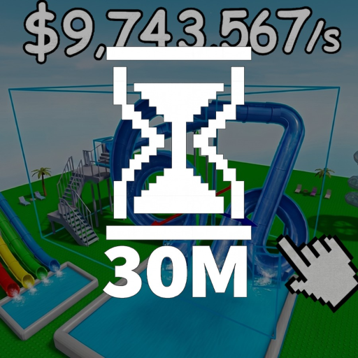 [30M] My WATERPARK Roblox game