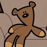 Teddy bear studio work