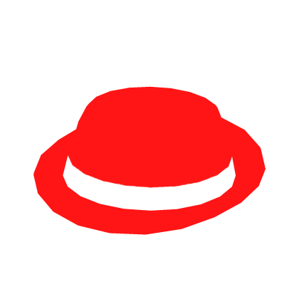 Red Neon Fedora