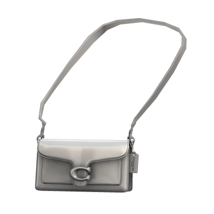 Coach Crossbody Bag Metallic Silver thumbnail