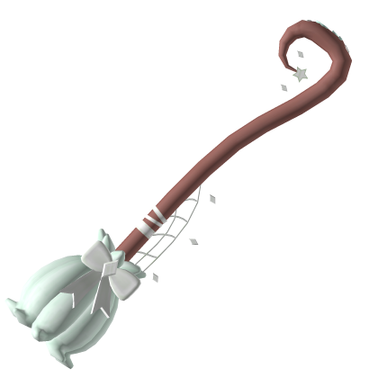 ♡ Green Rideable Witch Broom Roblox item