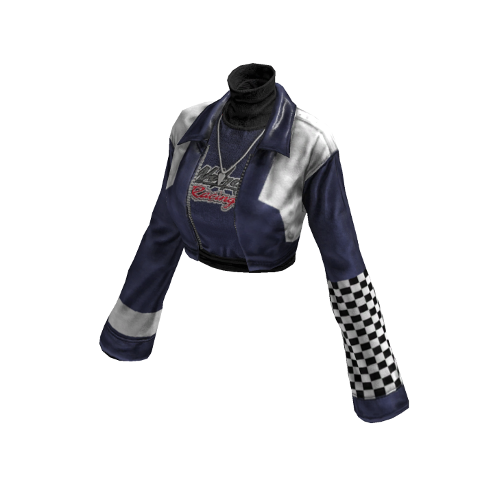 Bosozoku 暴走族 Aesthetic Jacket (Dark Blue Bla