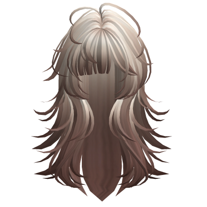 Brown Ombre Blonde Anime Hair Roblox item