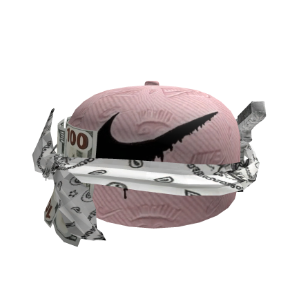 Gorra Diseñador Gangsta, Pink. Roblox item