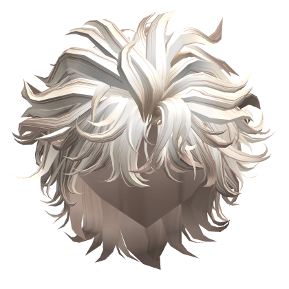 Stylish Slicked Back Mullet (Beige&Brown) Roblox item