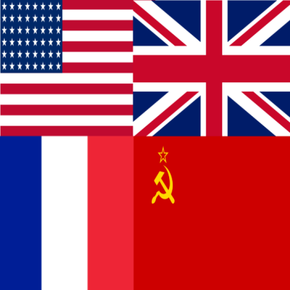 Allied power flag Roblox decal