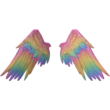 (Pt 2) Rainbow Icarus Wing Feather Recolor (Addon) Roblox item