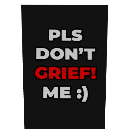 PLS DONT GRIEF ME CAPE thumbnail