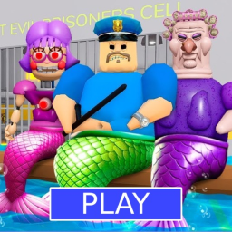 MERMAID POLICE PRISON RUN! (Obby)