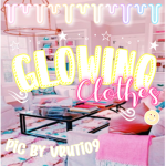 -glowinq clothes-