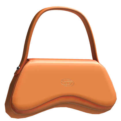 diesel baddie purse bag orange