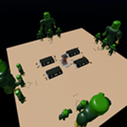 Attack all zombiez