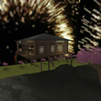 Tokyo waterfall city