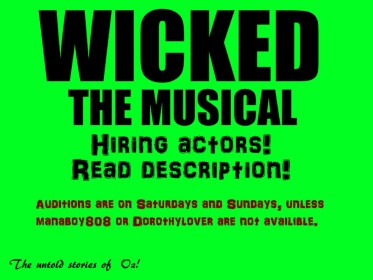 [RGT V4] Current Show: Wicked The Musical