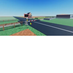 A Non Manual Level Crossing icon