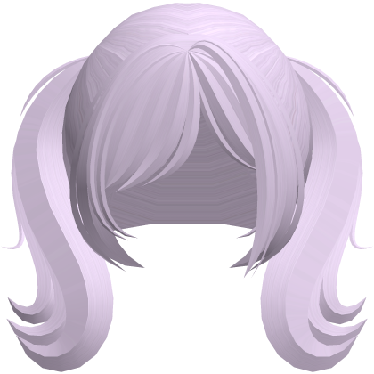 Hime Twin Pigtails (Light Purple) Roblox item