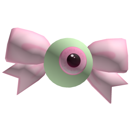 ヽ(°〇°)ﾉ💧 gurokawa green eyeball w bow hair clip 