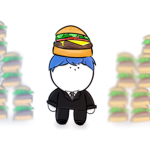 burger and friends