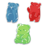 YUMMY GUMMY BEARS!