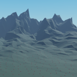 Triangle terrain generator