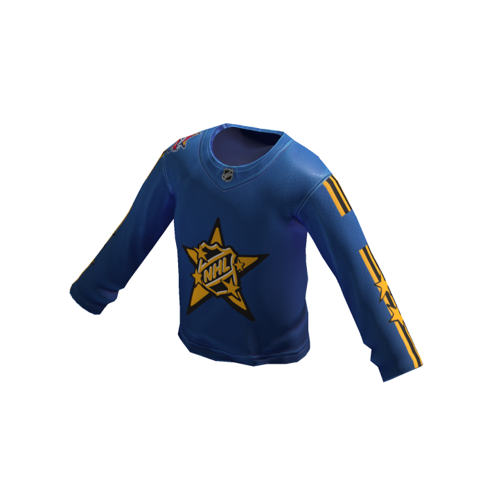 Blue 2024 NHL All-Star Jersey