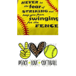 Softball players for life