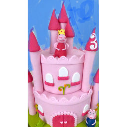 The Peppa Pig Castle and auditions area