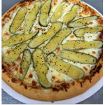 Pickles on Pizza