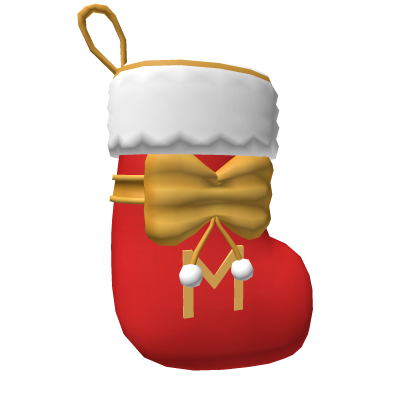 Letter M Christmas Stocking thumbnail