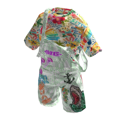 OCEAN DREAM Short Overall