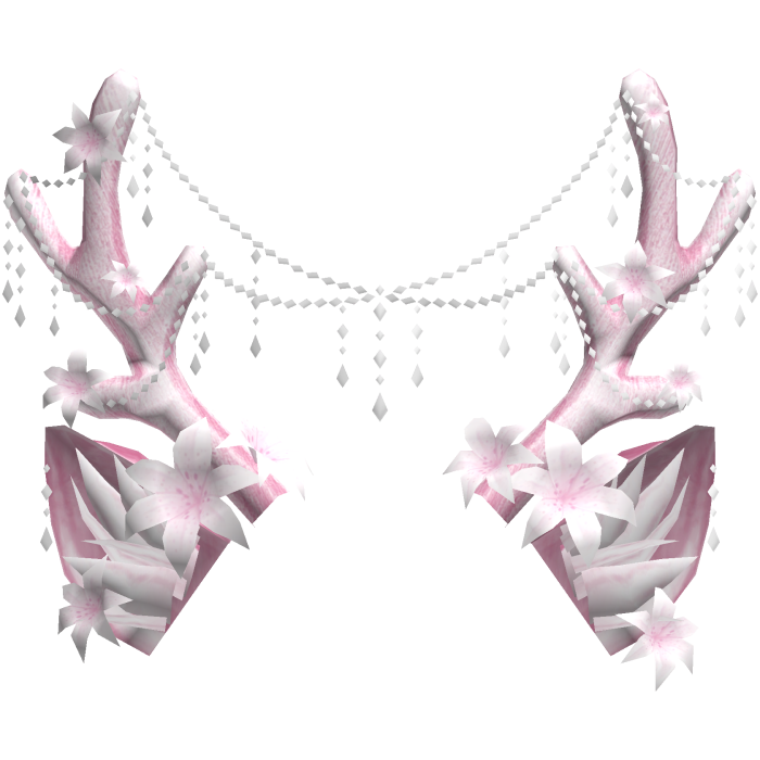 Ethereal Christmas Fairy Fawn Antlers w/ Jewels