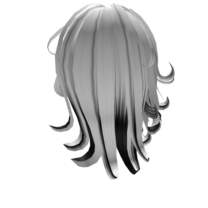 Gyaru Bouncy Layered Curls White&Black