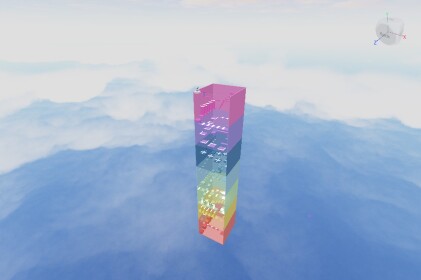 Rainbow Tower!