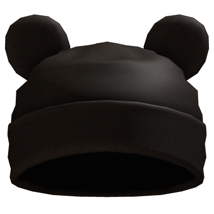 Basic Bear Beanie Dark Brown Roblox item