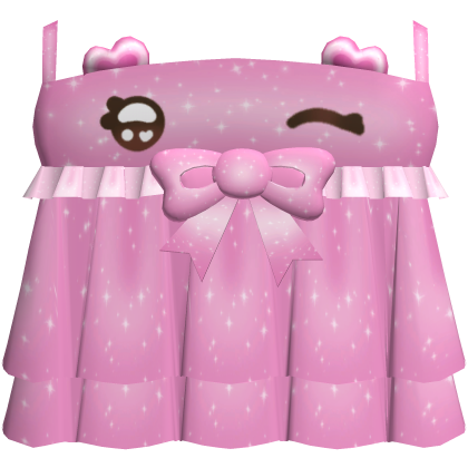♡ : pink princess numnom dress Roblox item
