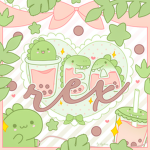 ︶﹒tea rex﹒︵