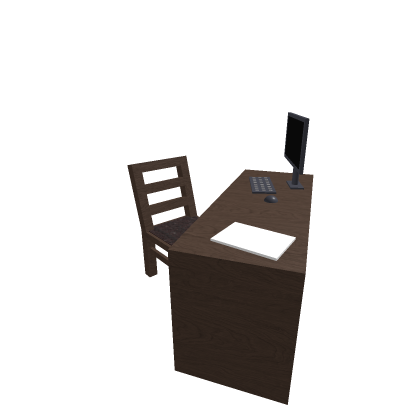 Chair w/desktop