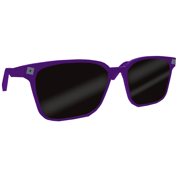 Purple Roblox Sunglasses