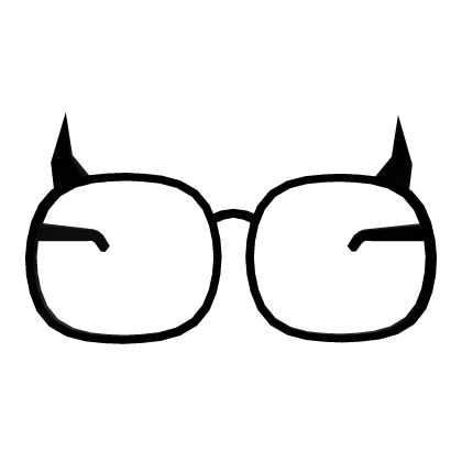 Horn Glasses 😈 Roblox item