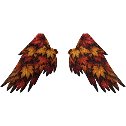 Fall Leaf Icarus Wings Feathers (Addon) Roblox item
