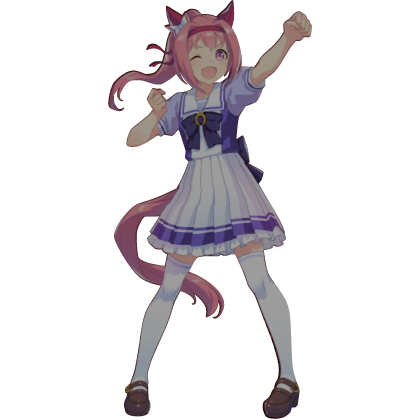 Anime Pink Hair Girl Roblox item