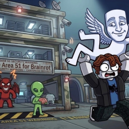 Invade Area 51 For Brainrots