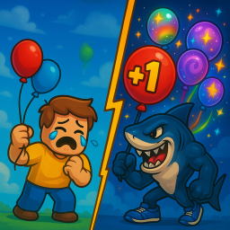 +1 Balloon Every Second!🎈