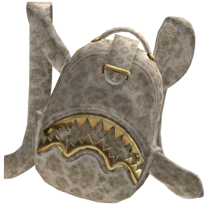 (1.0) LIMITED Shark Off-Shoulder Backpack