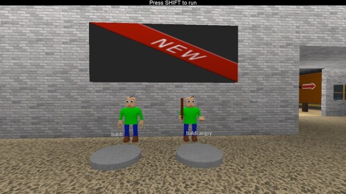 Baldi RP NEW update better lobby! and new morphs!